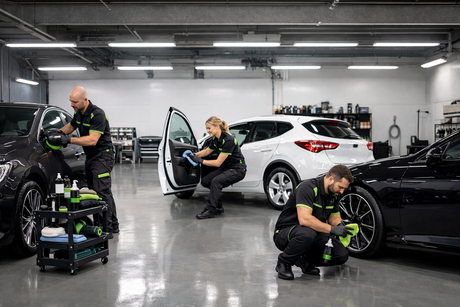professionel bilpleje virksomhed